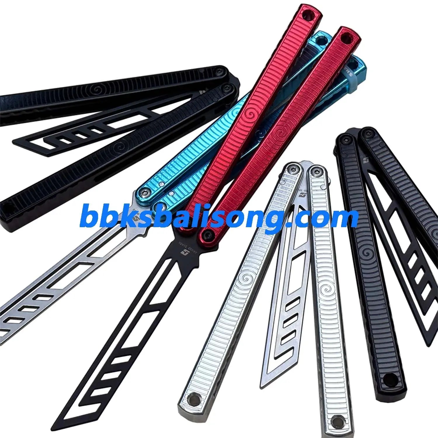 ARMED SHARK Spiral Krake Raken (Kraken) V3 Balisong Clone BBKSbalisong