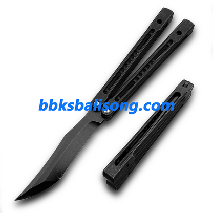 Theone Monarch V2 Balisong Clone Titanium Handle