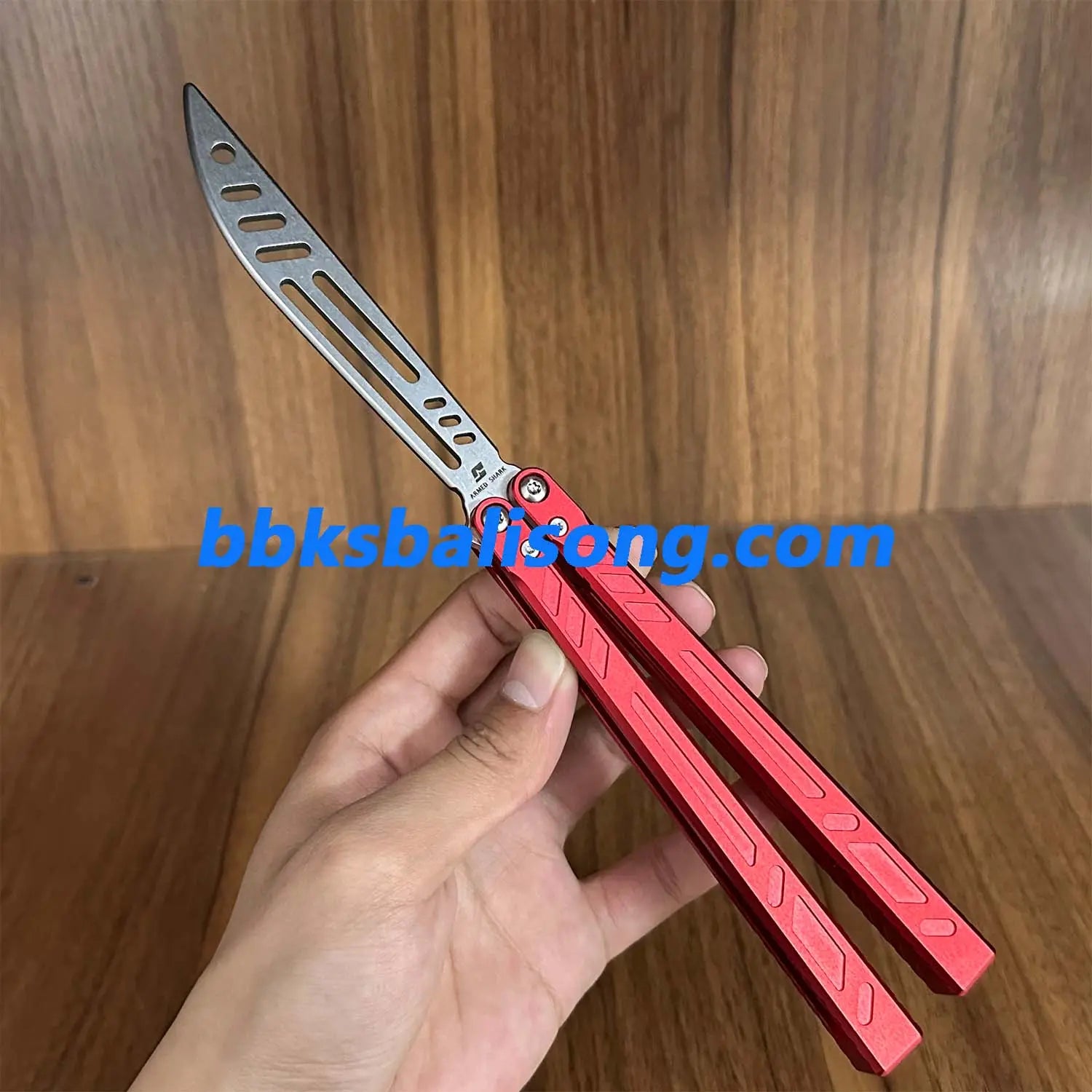 ARMED SHARK 7075 Aluminum Channel Barebones Balisong Clone BBKSbalisong