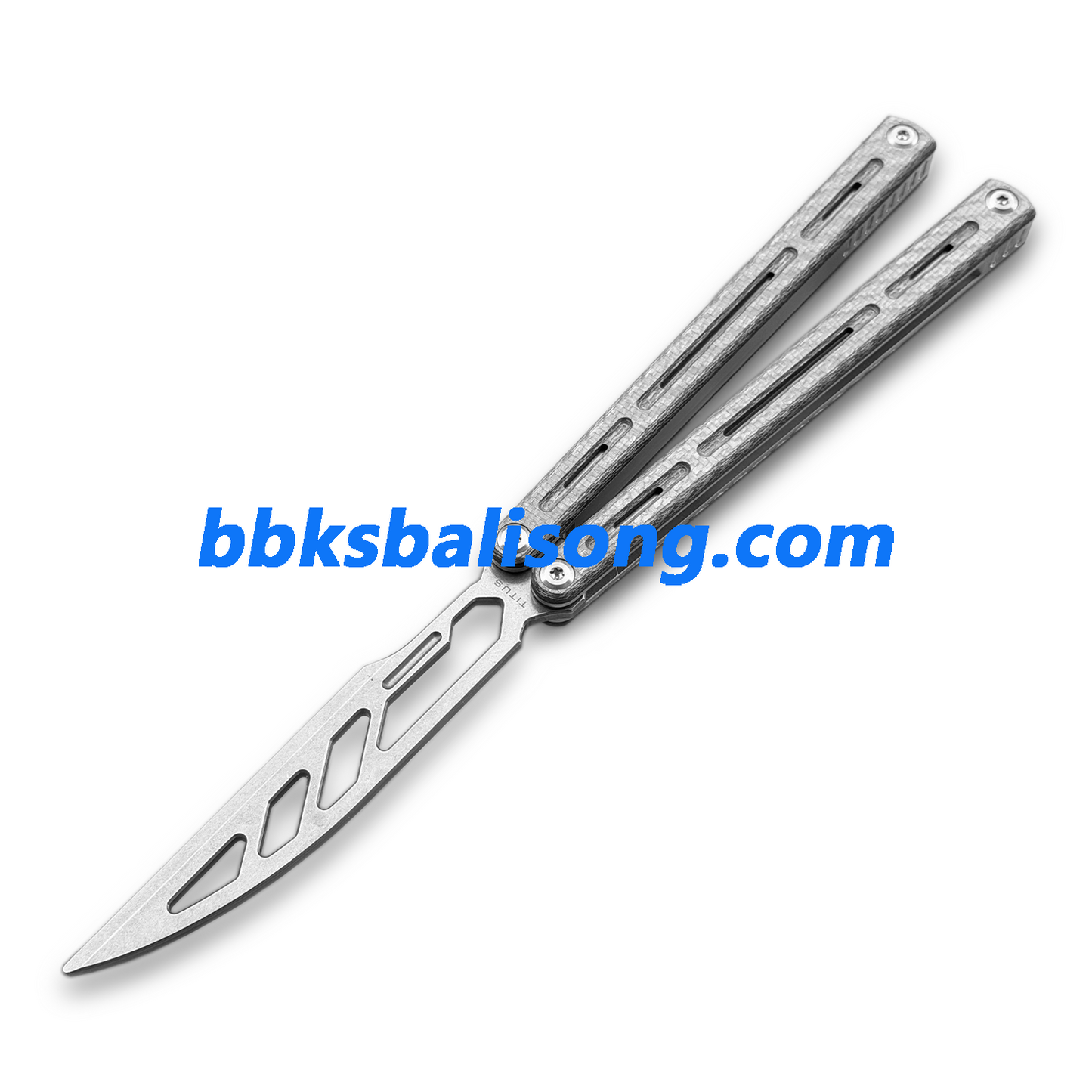 Titus Egrets Original Balisong Trainer G10+7075 Aluminum Handle