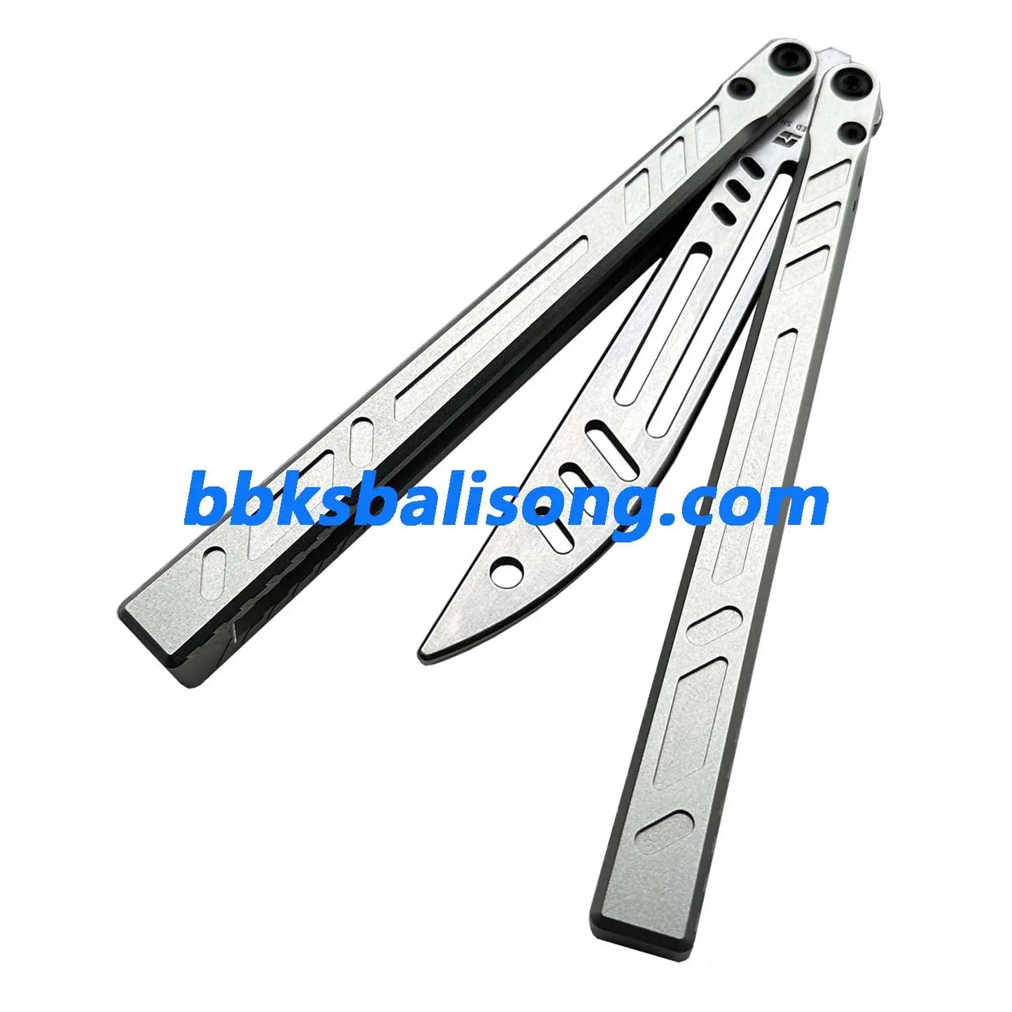 ARMED SHARK 7075 Aluminum Channel Barebones Balisong Clone BBKSbalisong