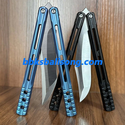 Theone Orca Balisong Clone Titanium Handle BBKSbalisong