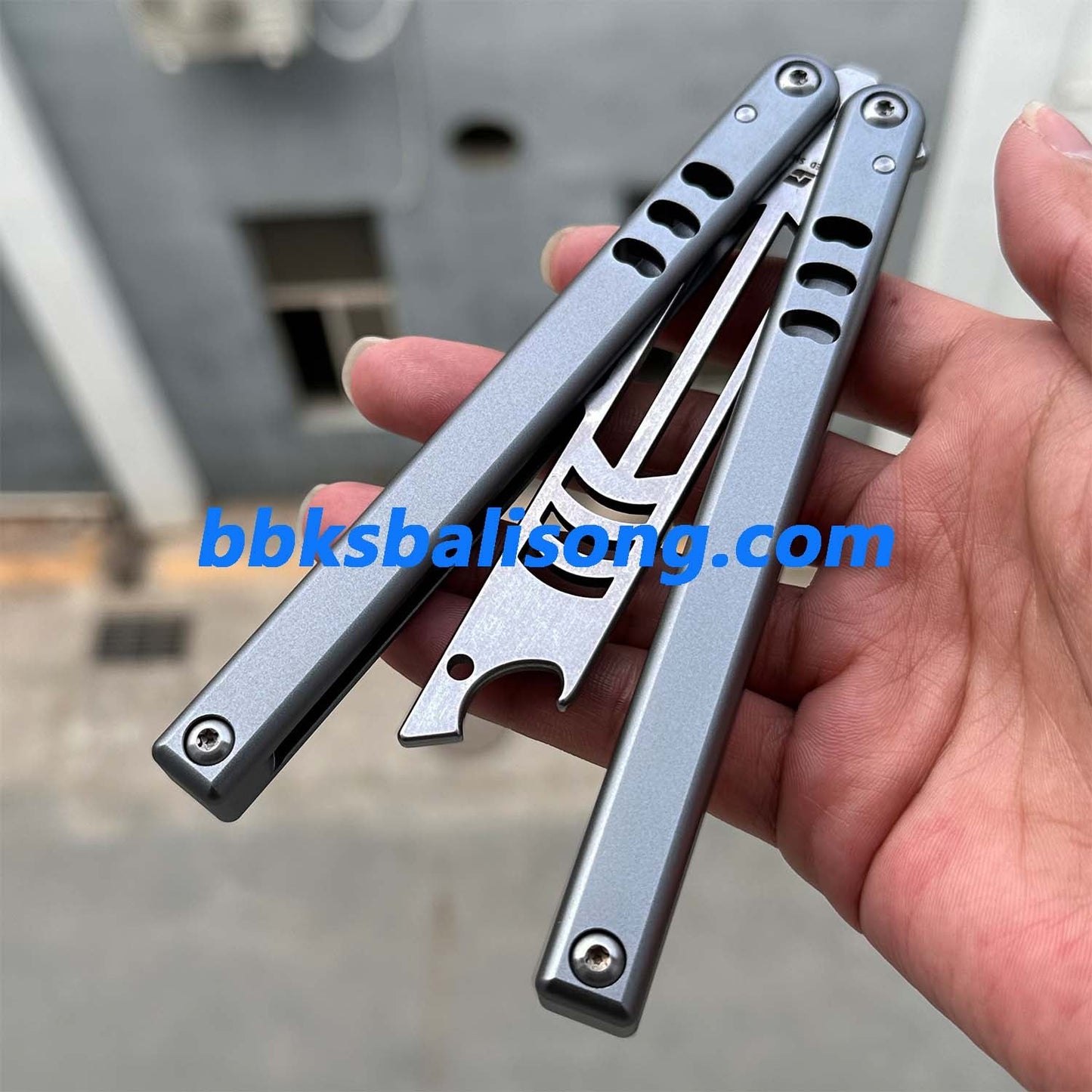 ARMED SHARK Mako V4.5 Clone Bottle Opener Balisong 6061 Aluminum