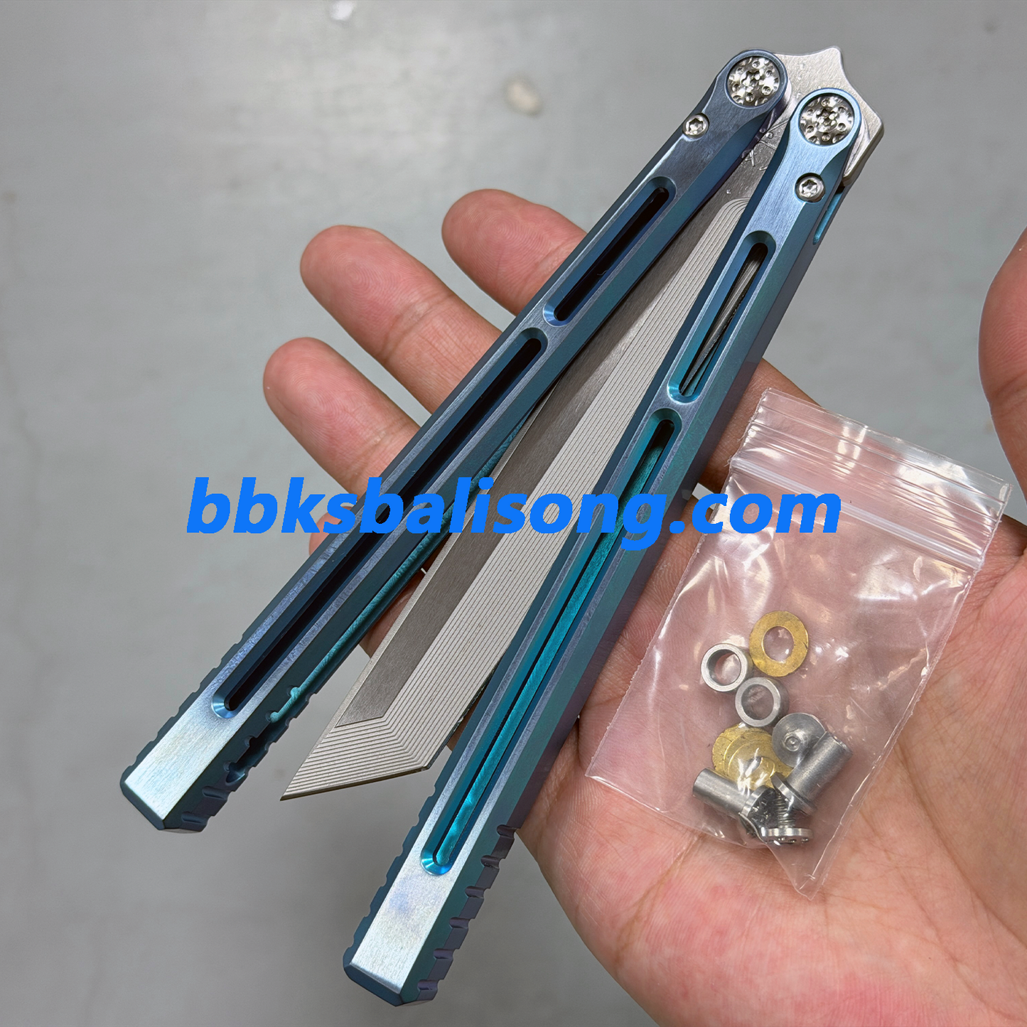 Baliplus Telesto Balisong Clone Titanium Handle