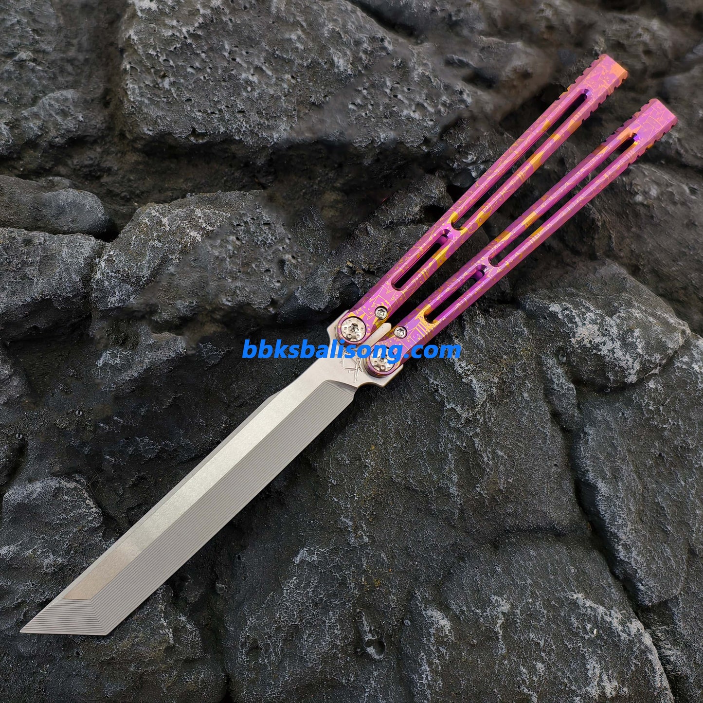 Baliplus Telesto Balisong Clone Titanium Handle