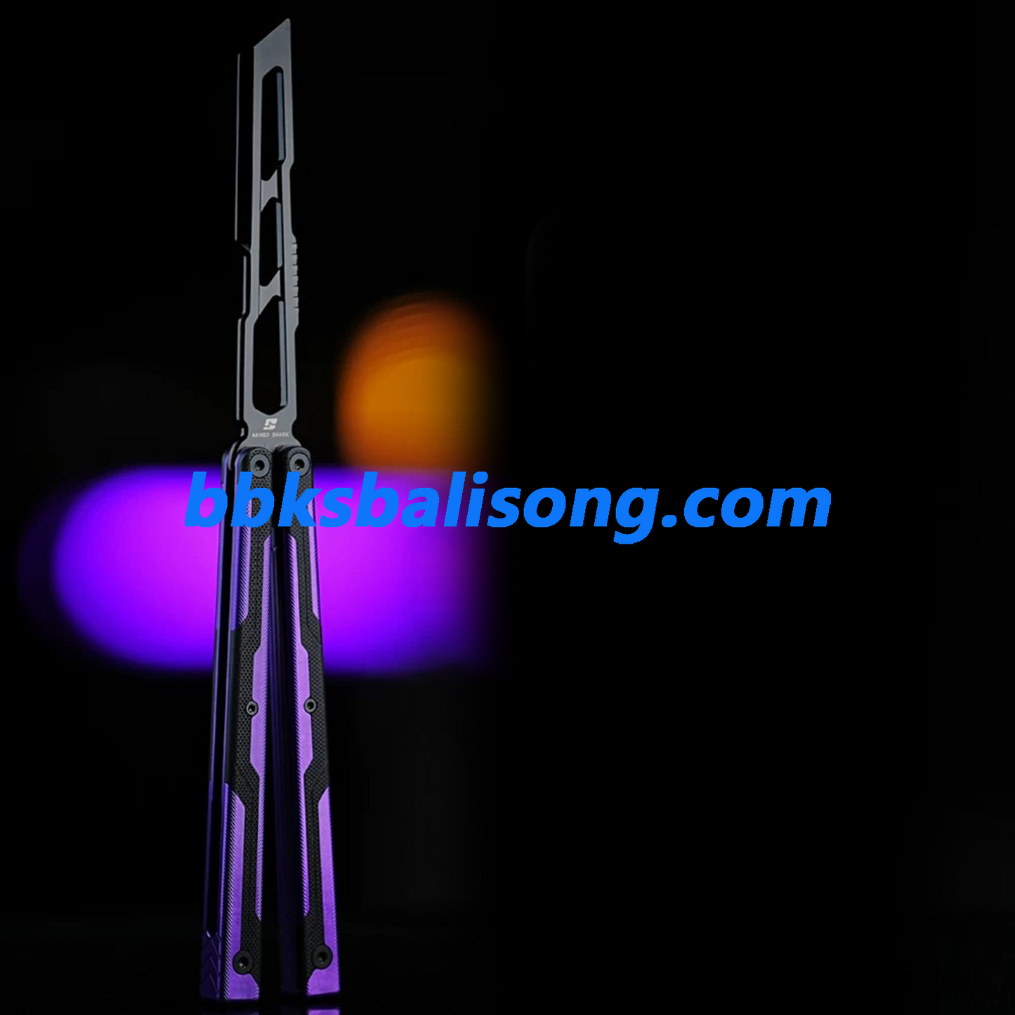 ARMED SHARK Ajax Balisong Trainer 7075 Aluminum +G10 Handle