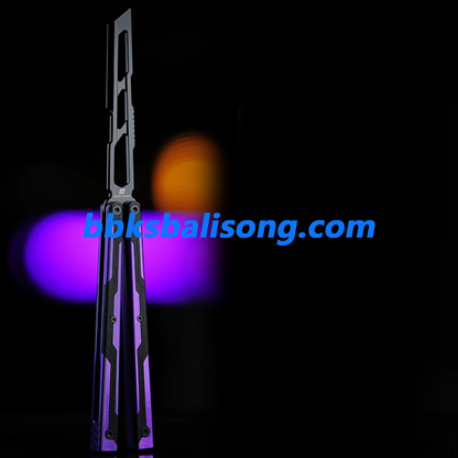 ARMED SHARK Ajax Balisong Trainer 7075 Aluminum +G10 Handle