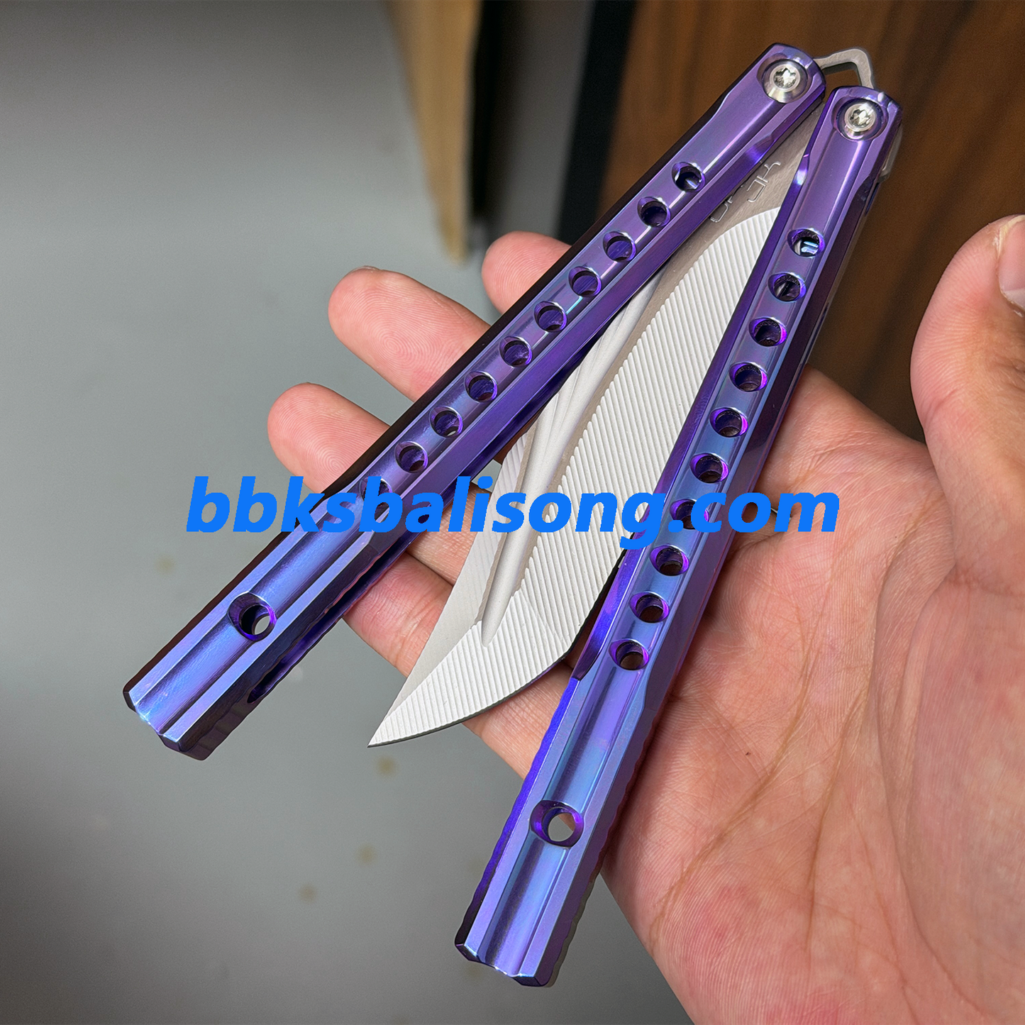 Baliplus Orca V2 Balisong Clone Titanium Handle Bushings System