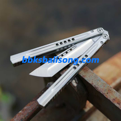 Baliplus×AKD Votum Original Balisong Titanium Handle