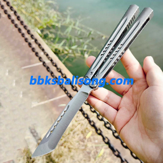 Baliplus×AKD Votum Original Balisong Titanium Handle