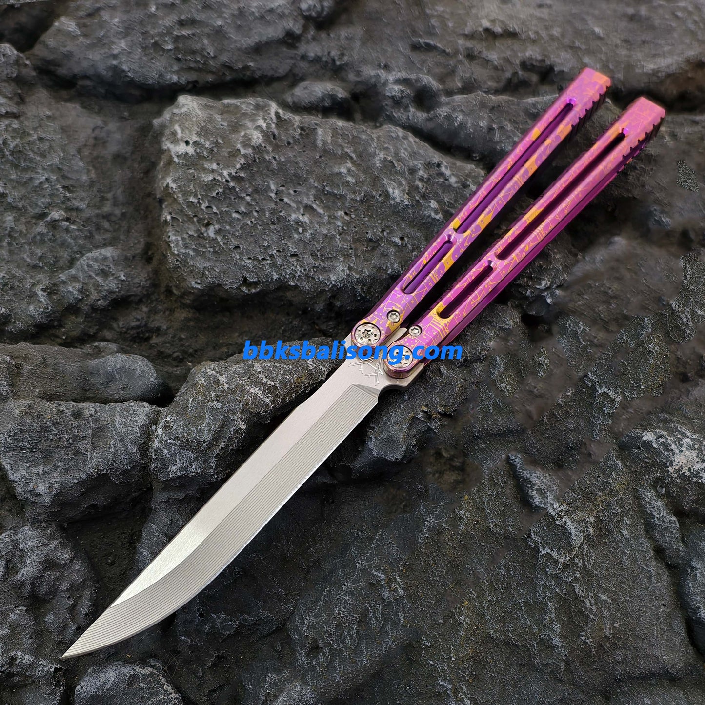 Baliplus Telesto Balisong Clone Titanium Handle