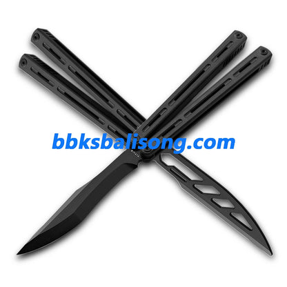 Titus Egrets Original Balisong Live Blade G10+7075 Aluminum Handle