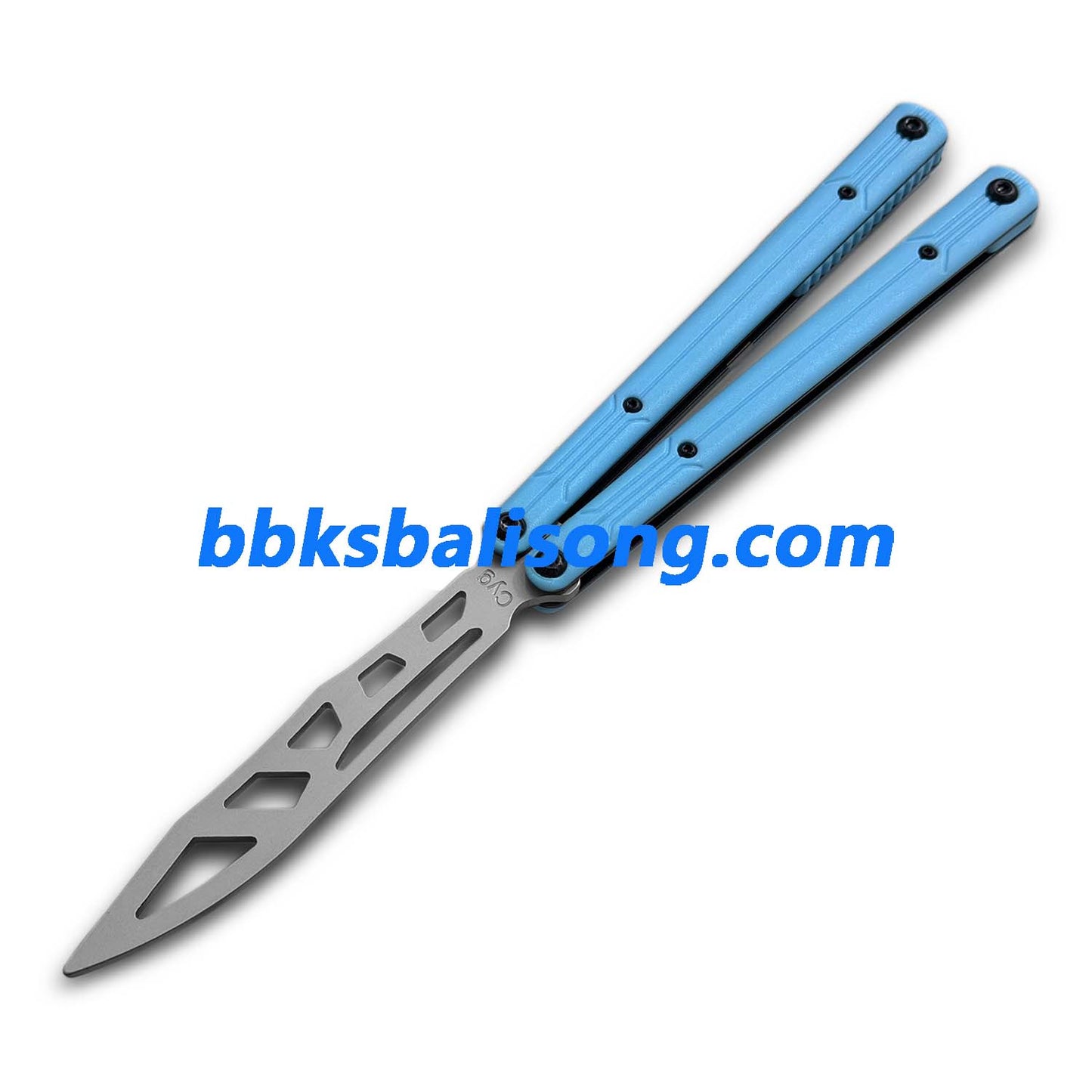 Asgard Steel Cygnus V2 Balisong Stainless Steel Handle Bushings System