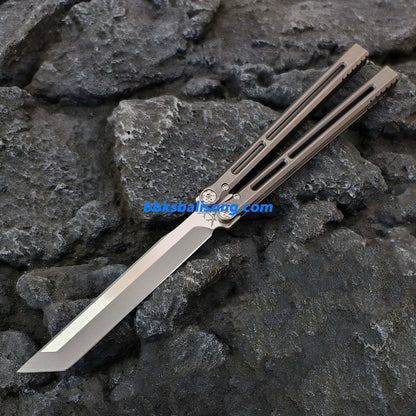 Baliplus Telesto Balisong Clone Titanium Handle