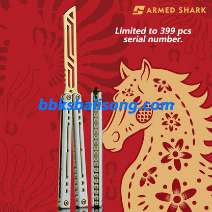 ARMED SHARK Nautilus V2 Balisong Clone