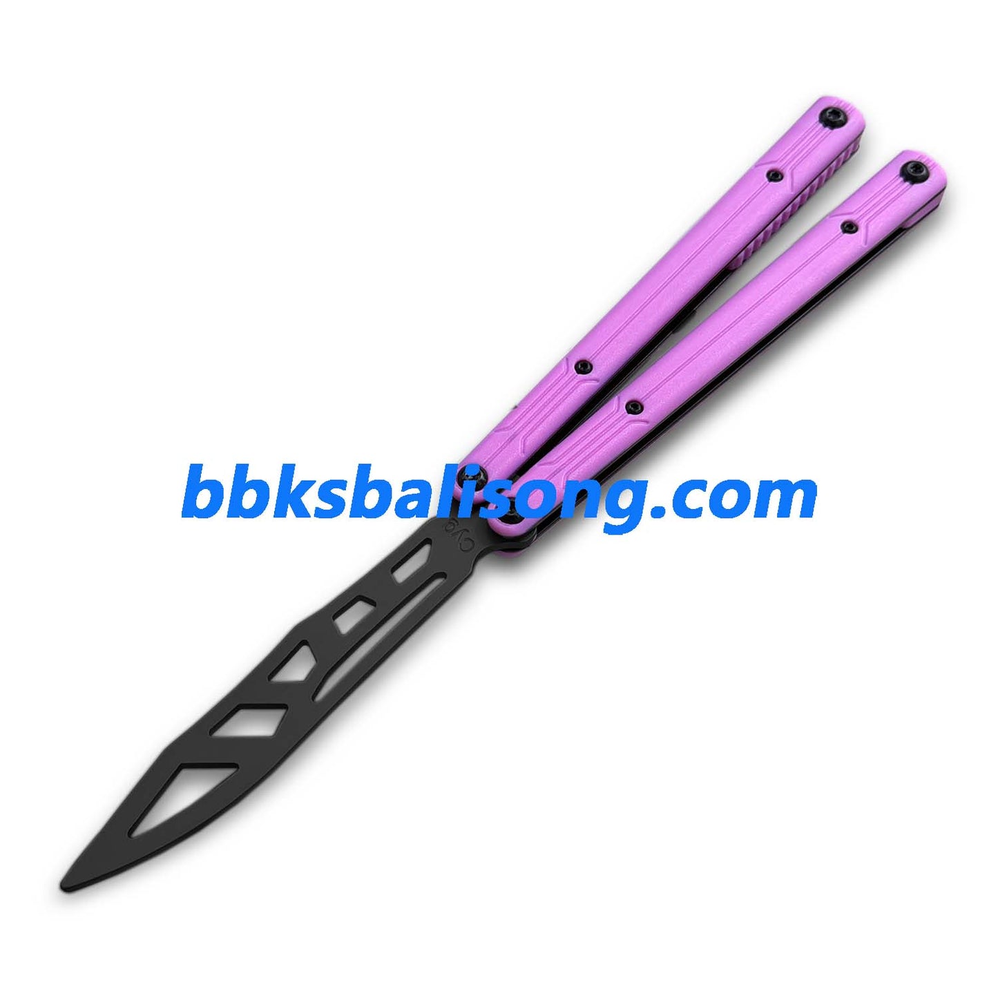 Asgard Steel Cygnus V2 Balisong Stainless Steel Handle Bushings System