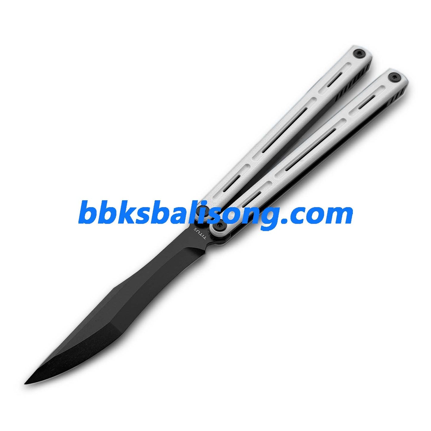 Titus Egrets Original Balisong Live Blade G10+7075 Aluminum Handle