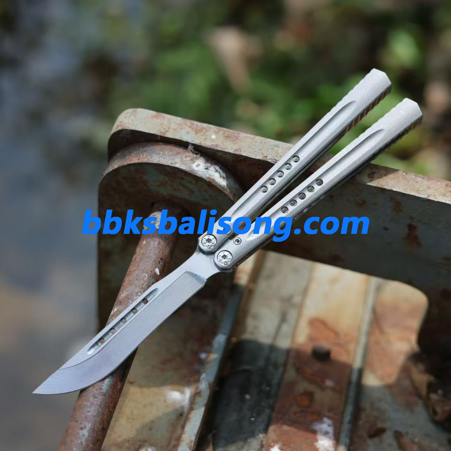 Baliplus×AKD Votum Original Balisong Titanium Handle