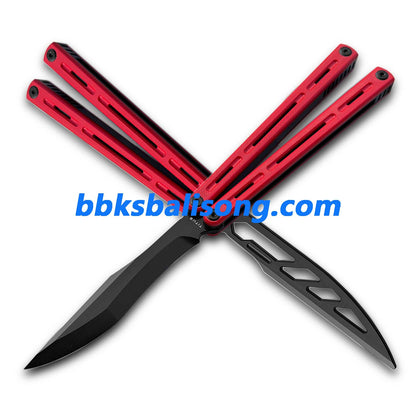Titus Egrets Original Balisong Live Blade G10+7075 Aluminum Handle