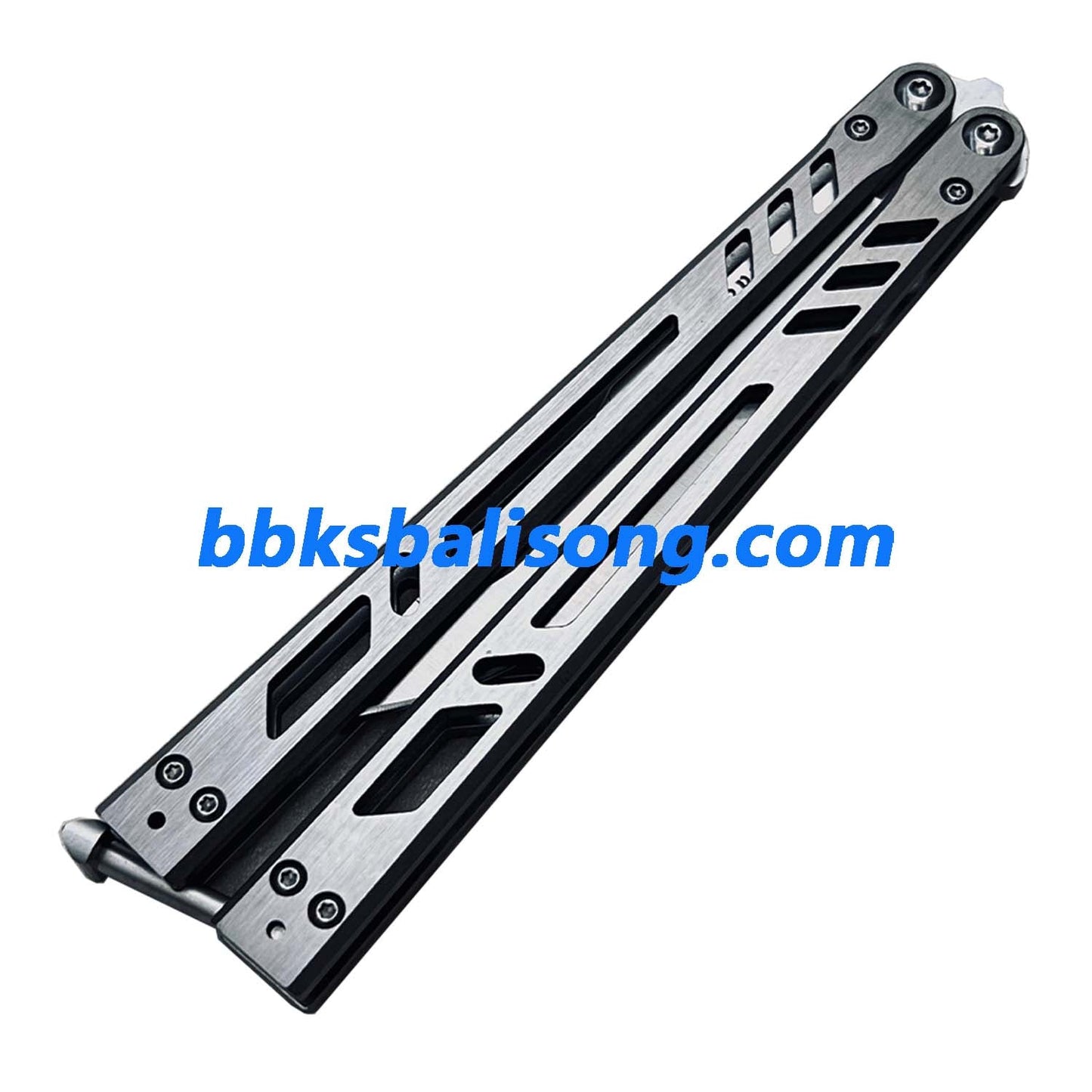 Theone Barebones Balisong Clone Stainless Steel Handle