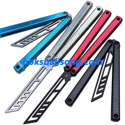 ARMED SHARK Spiral Krake Raken (Kraken) V3 Balisong Clone BBKSbalisong