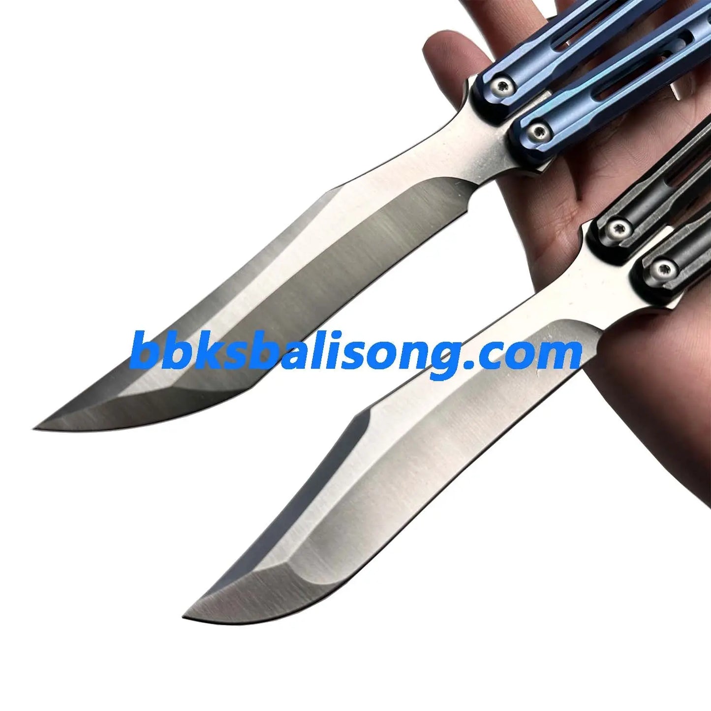 Theone Orca Balisong Clone Titanium Handle BBKSbalisong