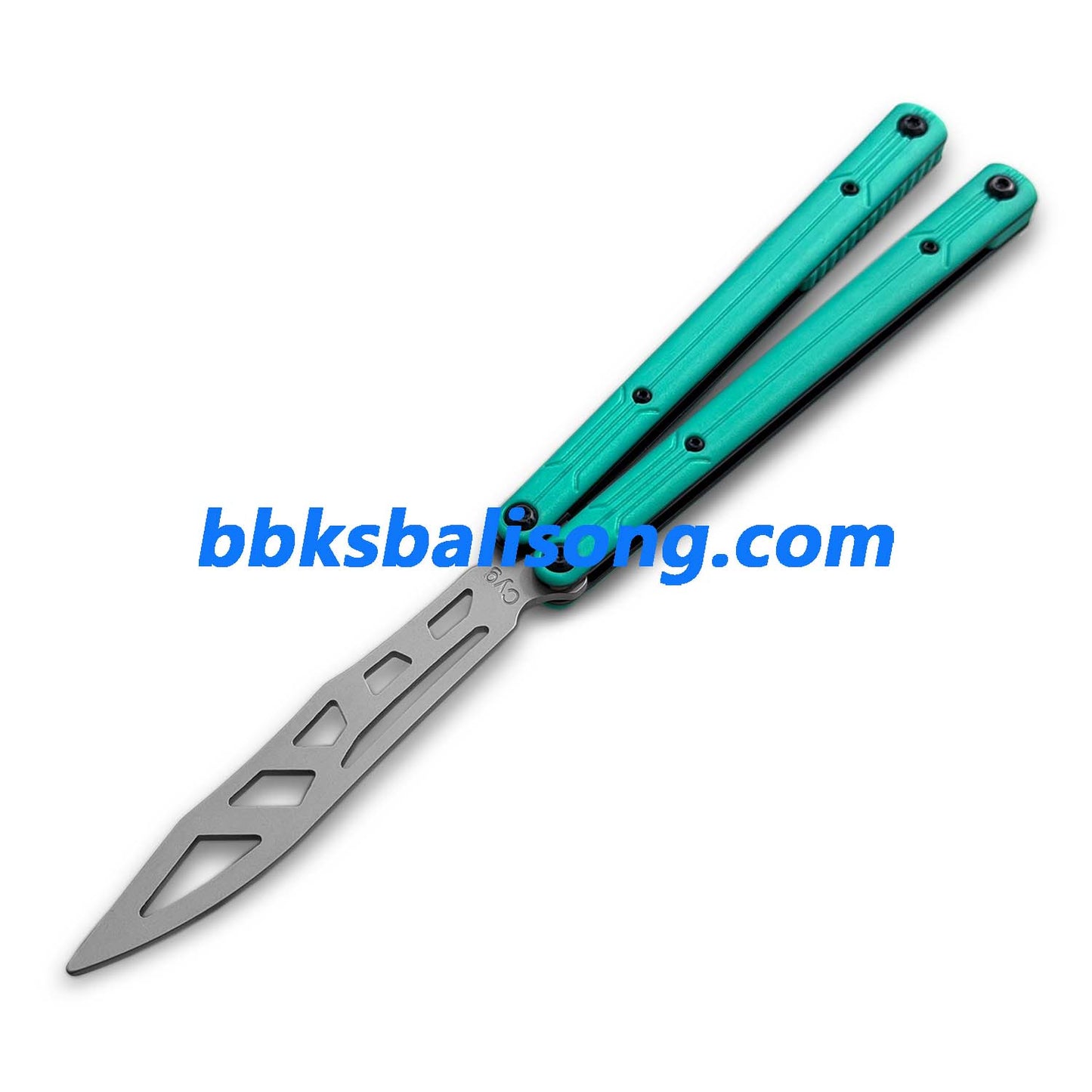 Asgard Steel Cygnus V2 Balisong Stainless Steel Handle Bushings System