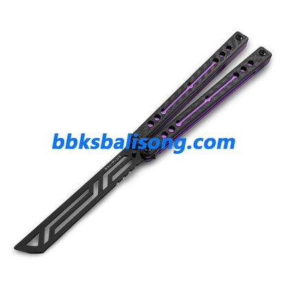 Baliplus Nautilus V1&V2 Balisong Clone G10+7075 Aluminum Handle