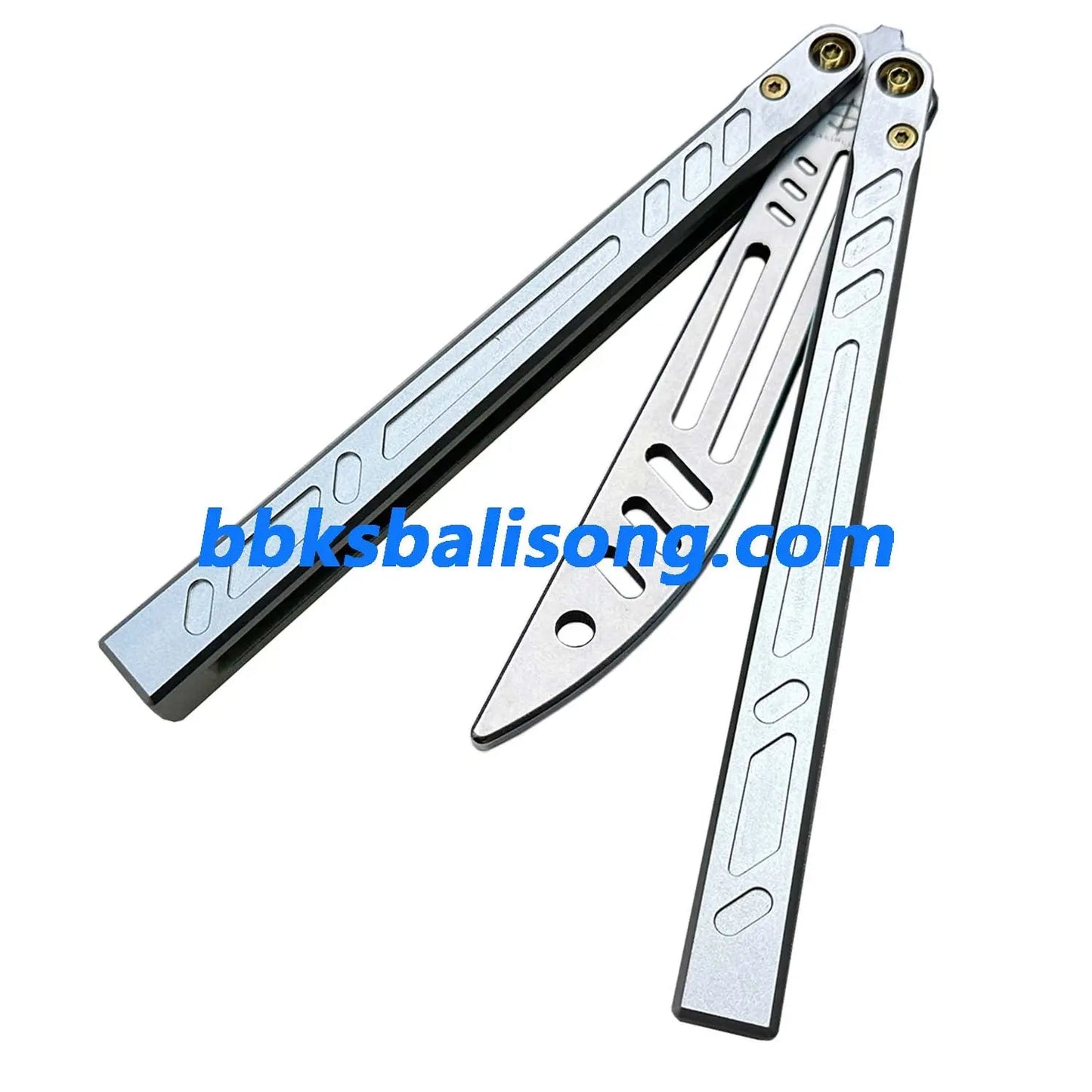 New Baliplus Barebones Balisong Clone 7075 Aluminum Channel Handle BBKSbalisong