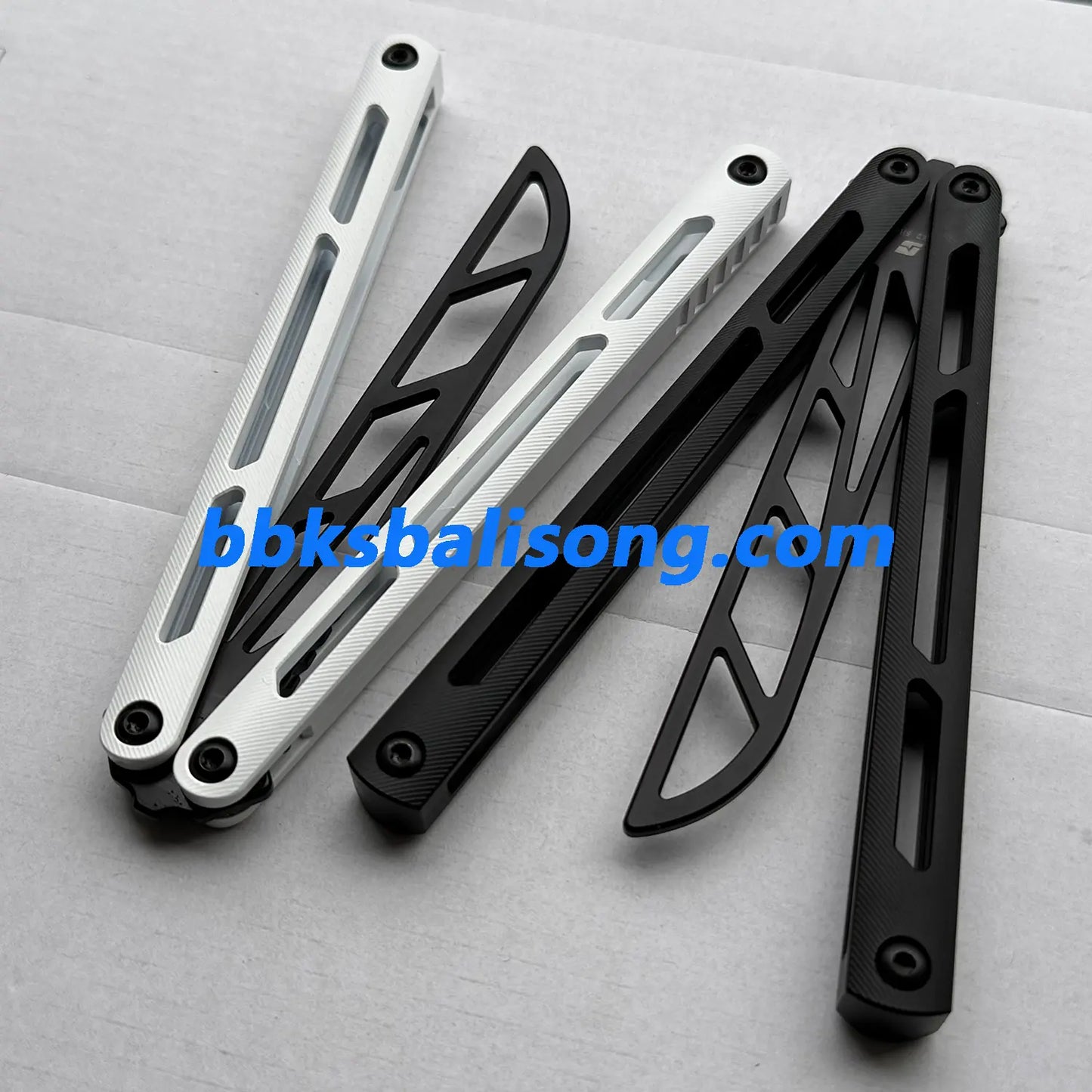 ARMED SHARK Tsunami Balisong Clone Titanium Chanwich Handle BBKSbalisong