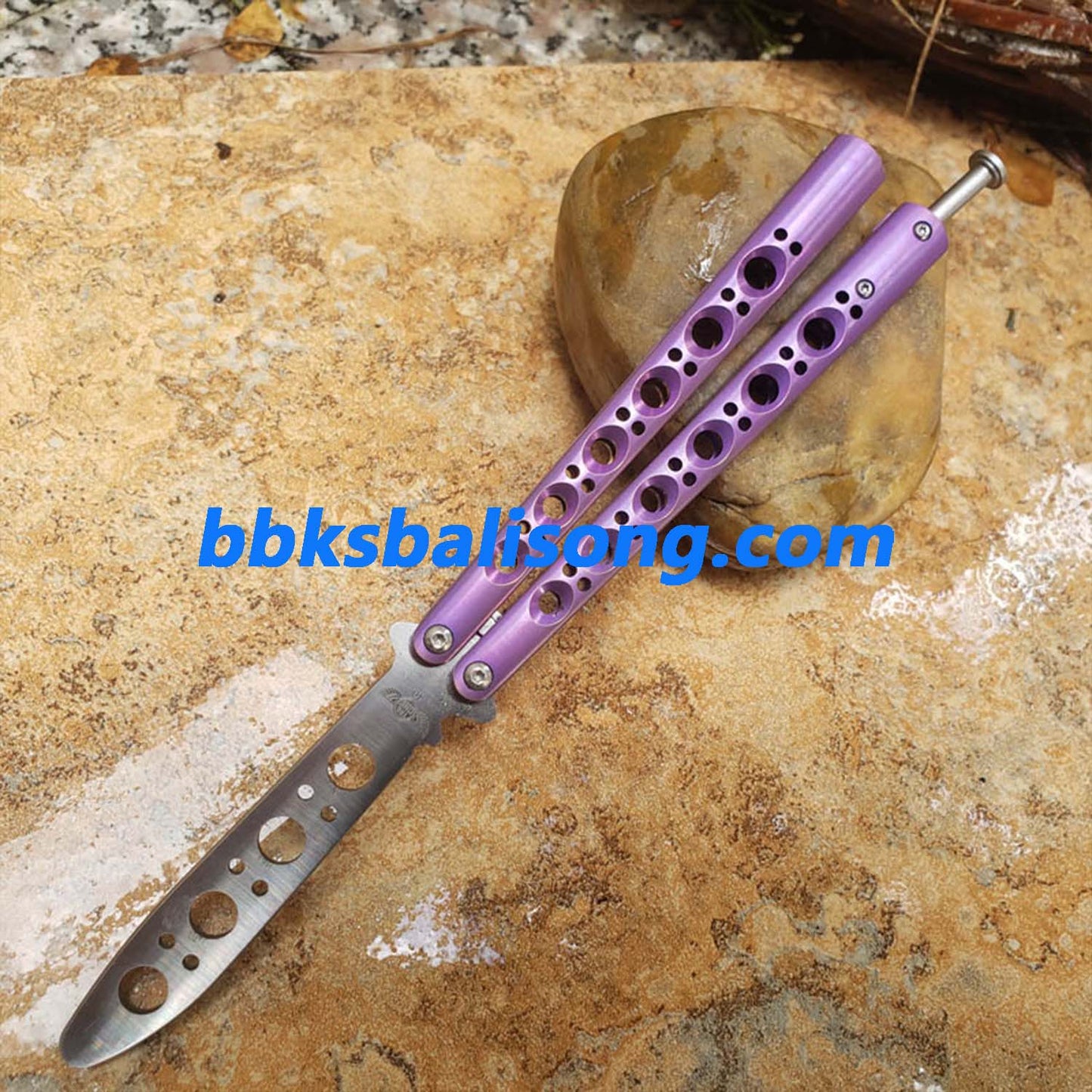 Theone Benchmade BM40 Balisong Clone Titanium Handle