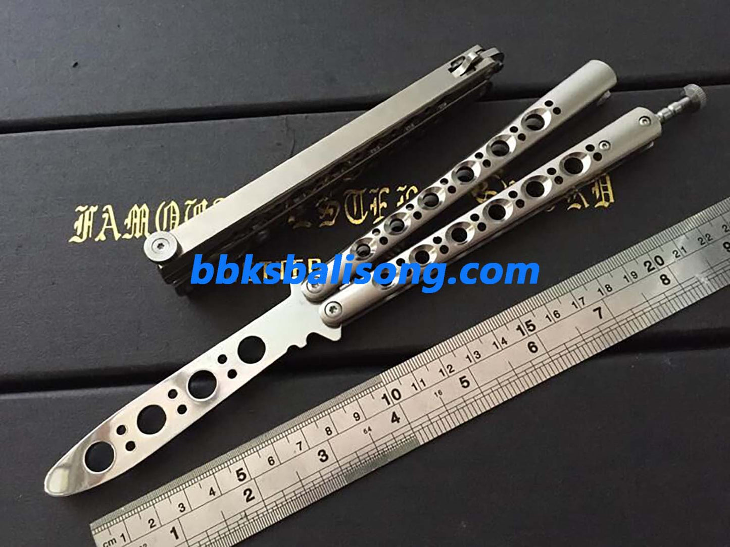 Theone Benchmade BM40 Balisong Clone Titanium Handle