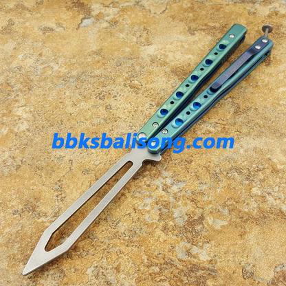 Theone BM51 V3 Balisong Clone Titanium Handle