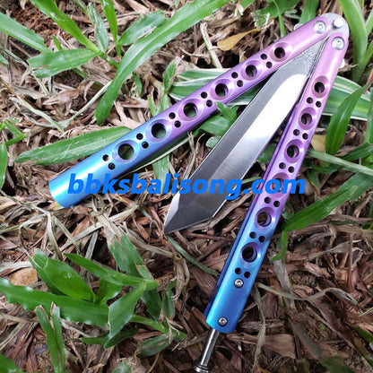 Theone Benchmade BM46 BM47 Balisong Clone Titanium Handle