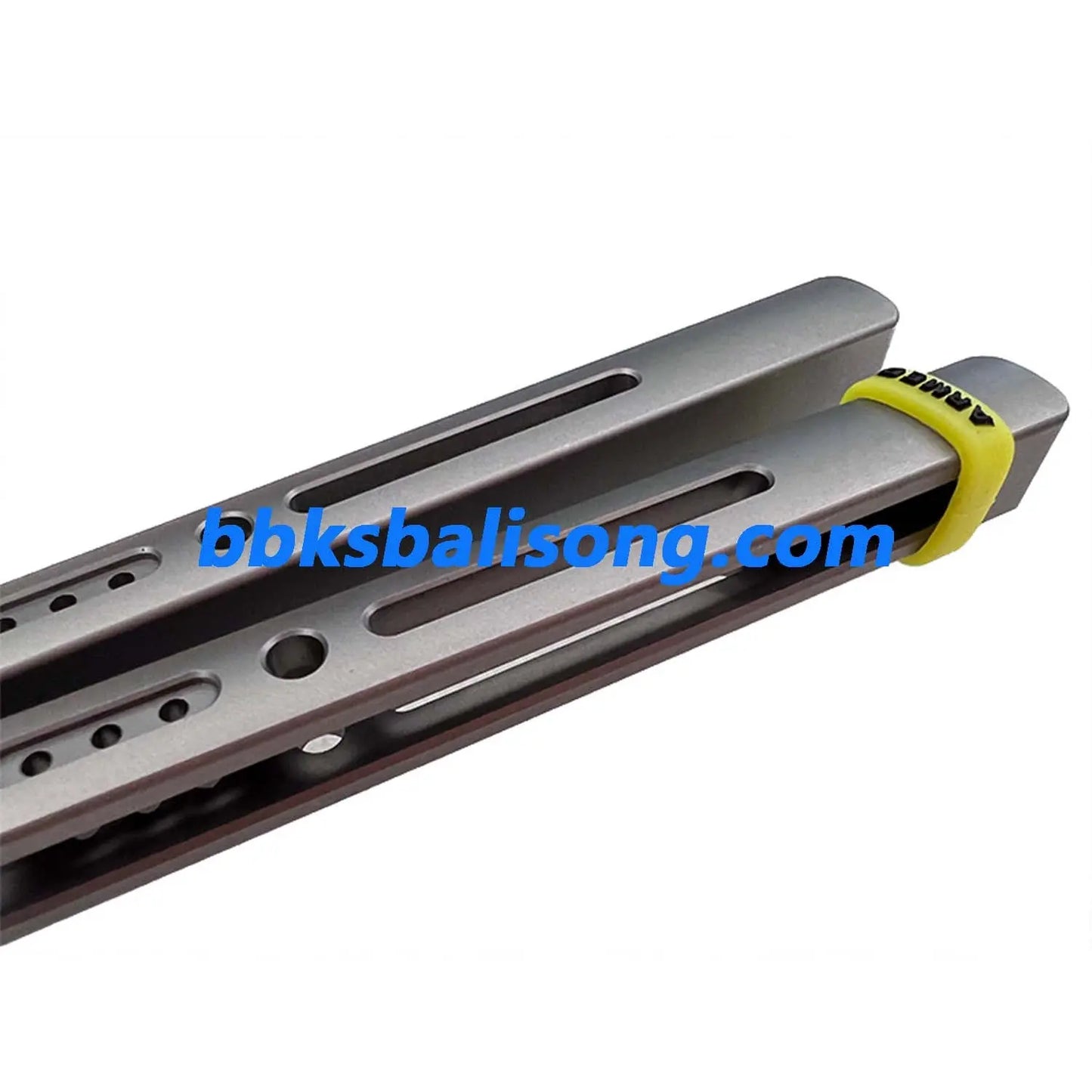 ARMED SHARK Sentinel Balisong Clone Titanium Handle BBKSbalisong