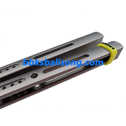 ARMED SHARK Sentinel Balisong Clone Titanium Handle BBKSbalisong