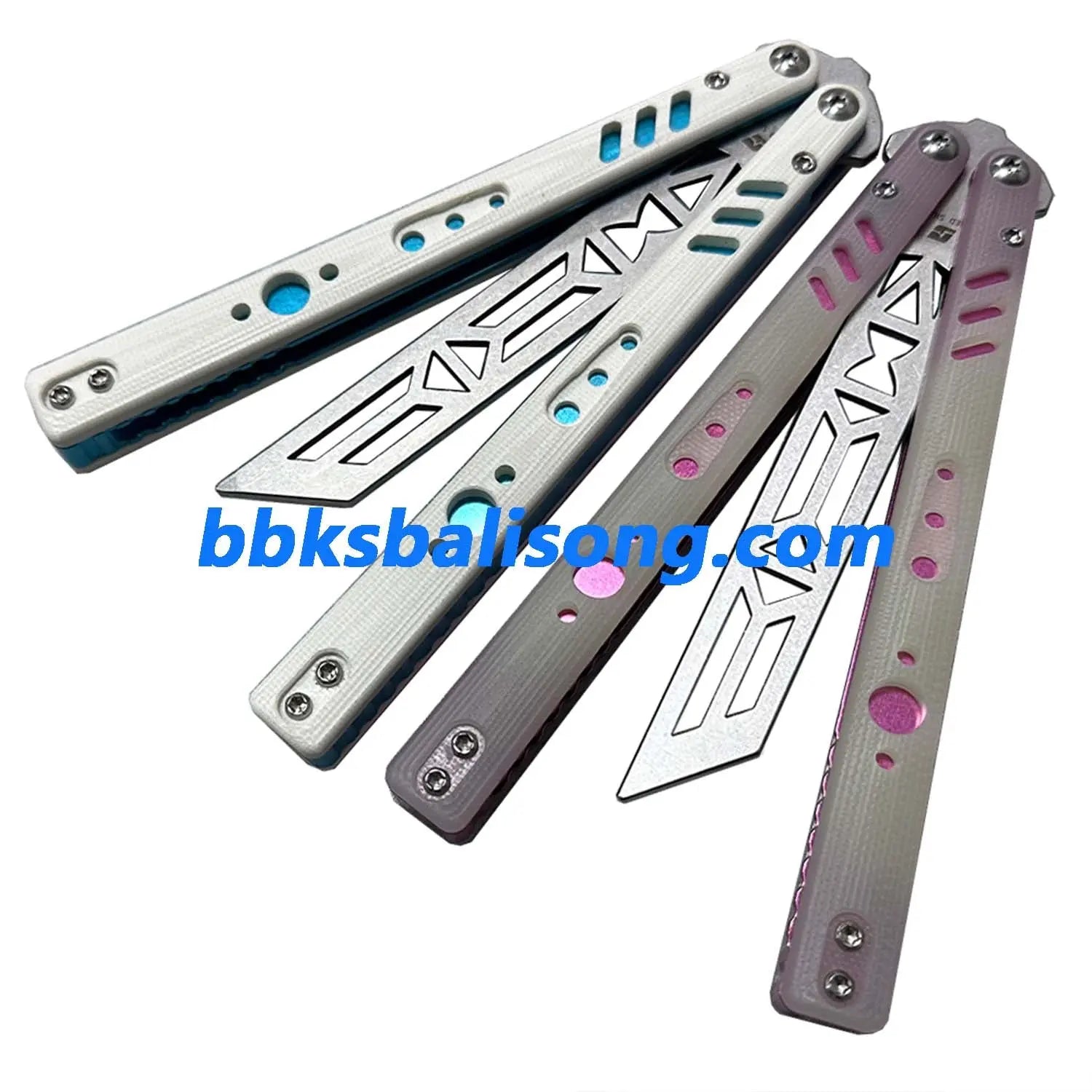 ARMED SHARK Aluminum Channel Replicant (REP) Balisong Clone BBKSbalisong