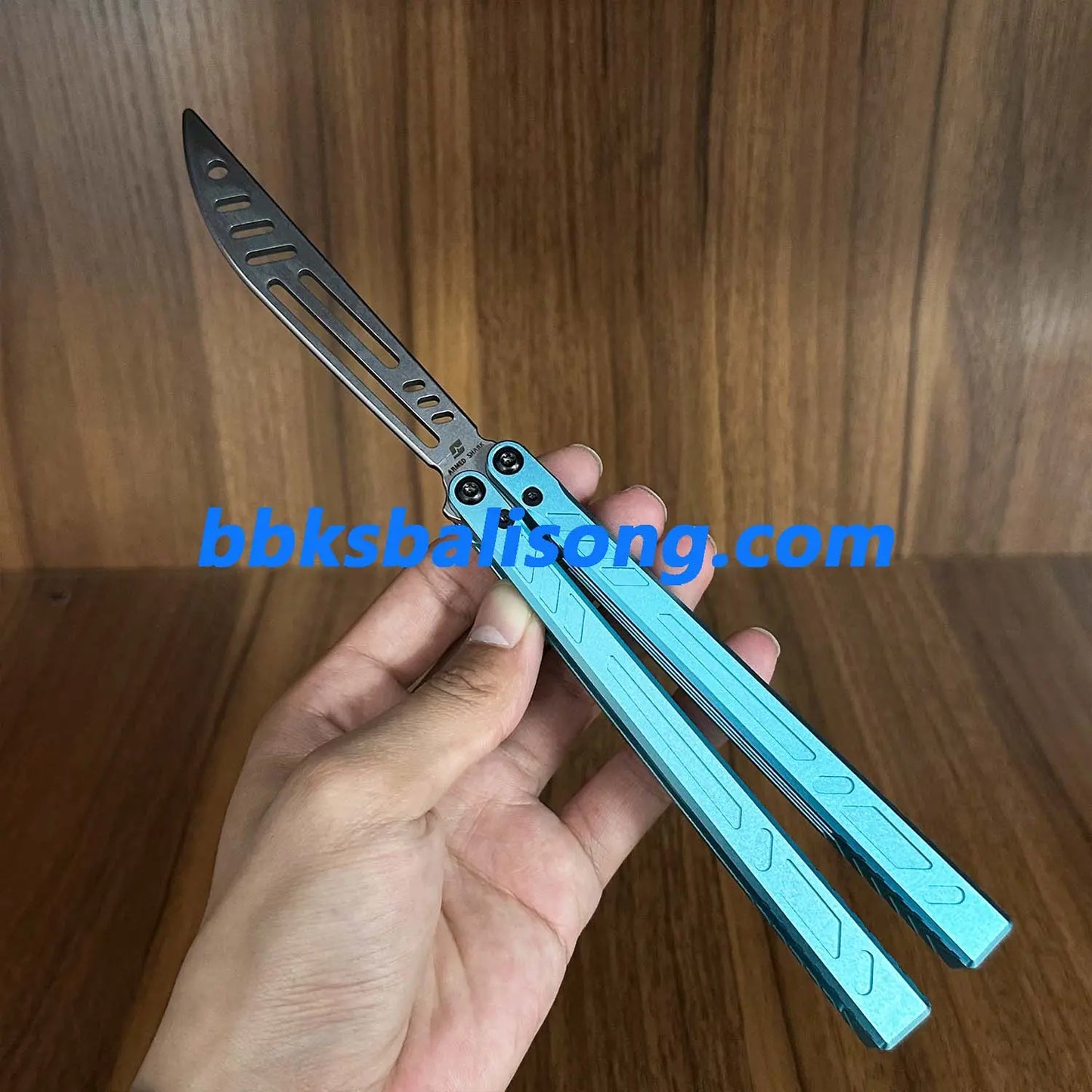 ARMED SHARK 7075 Aluminum Channel Barebones Balisong Clone BBKSbalisong