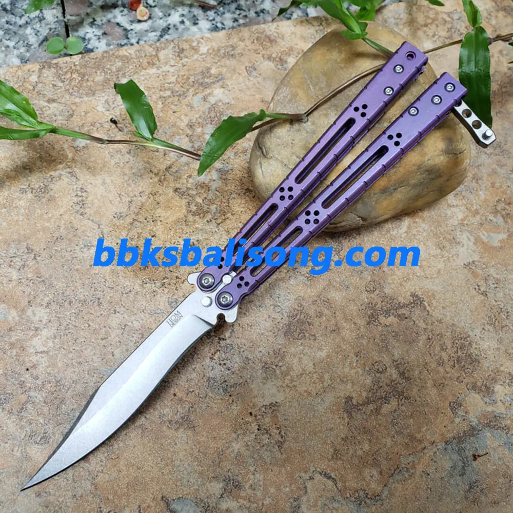 Theone Titanium HOM Basilisk Balisong Clone BBKSbalisong