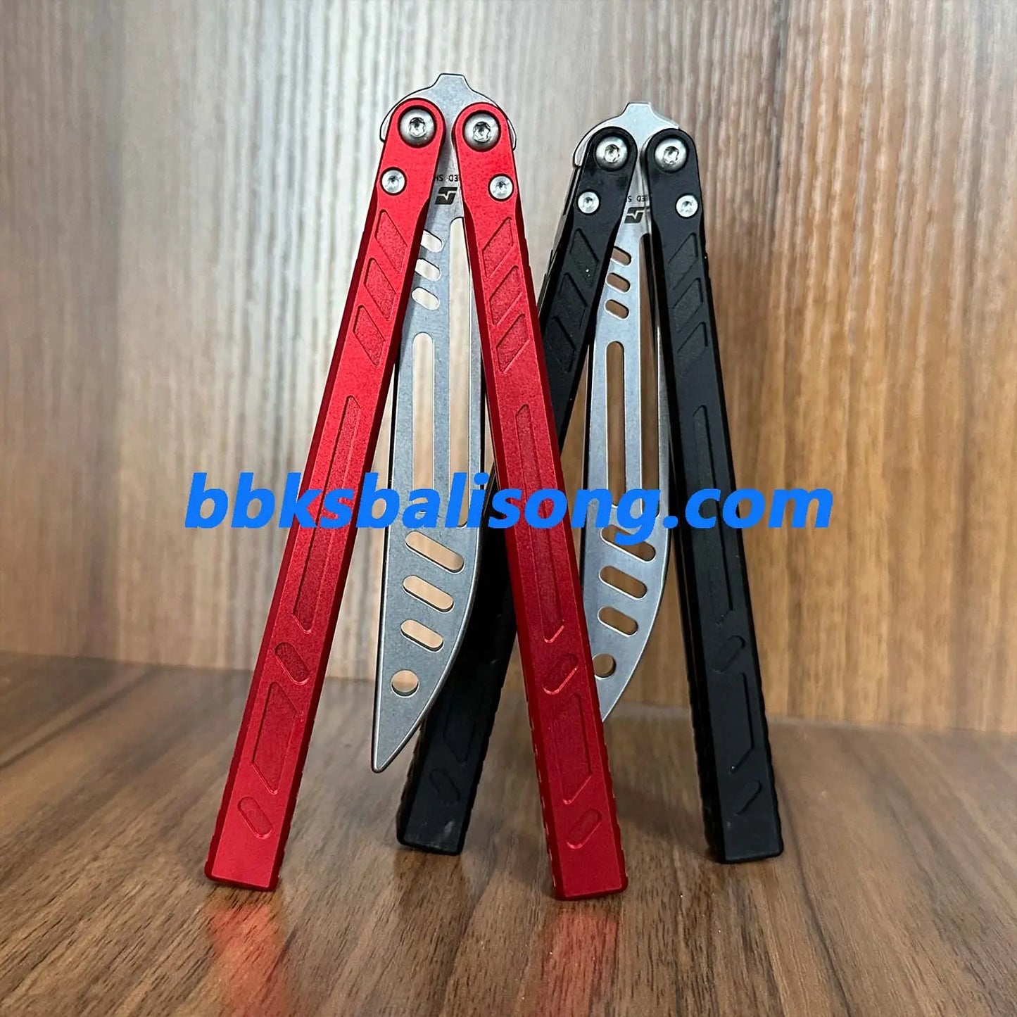 ARMED SHARK 7075 Aluminum Channel Barebones Balisong Clone BBKSbalisong