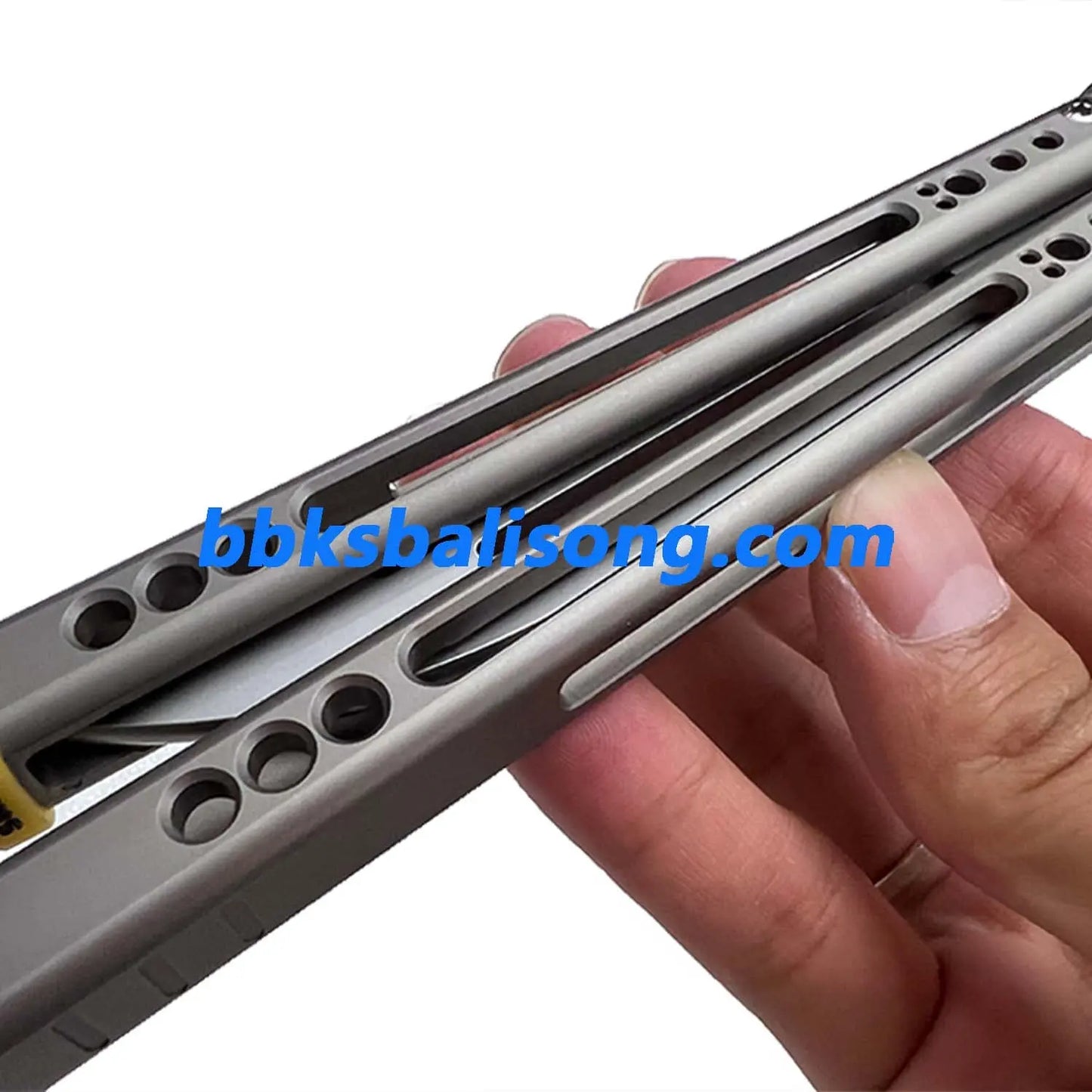 ARMED SHARK Svix Gale V4 Balisong Clone Titanium Handle BBKSbalisong