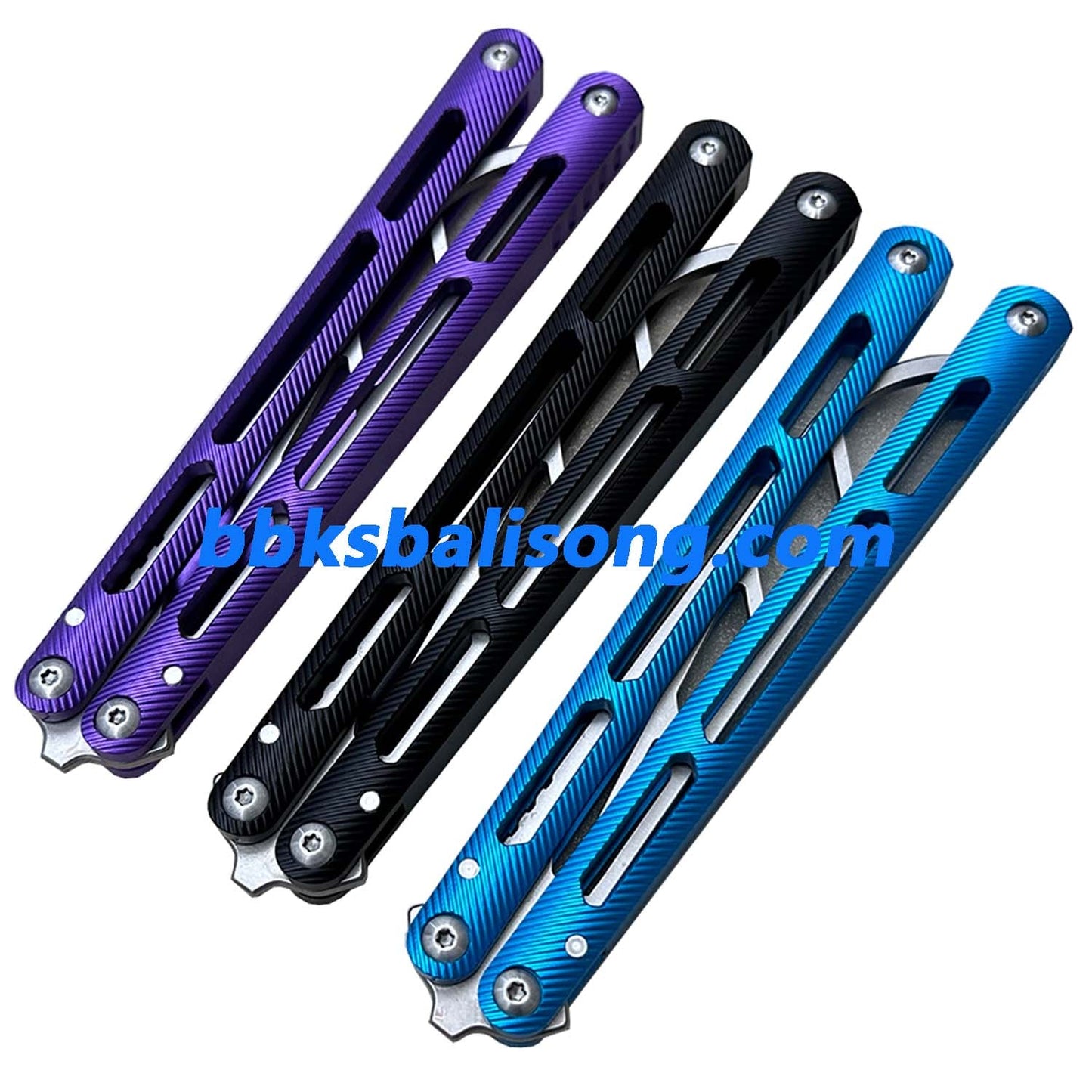 TOUCH TIMES Tsunami Balisong Clone 7075 Aluminum Handle