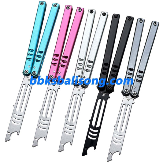 ARMED SHARK Mako V4.5 Clone Bottle Opener Balisong 6061 Aluminum