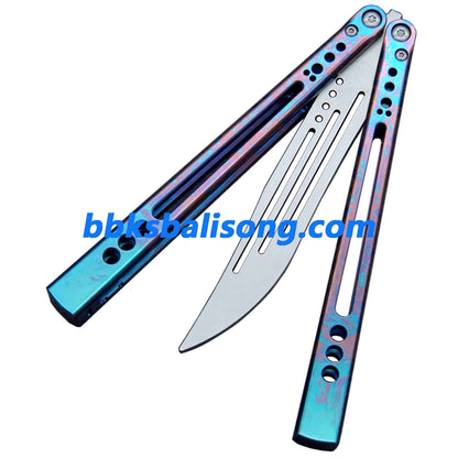 Theone Gale Balisong Clone Titanium Handle