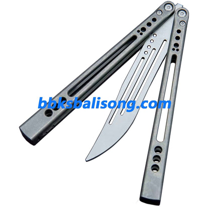 Theone Gale Balisong Clone Titanium Handle