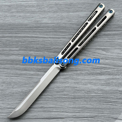 Baliplus Tsunami V4 Balisong Clone Titanium Handle Bushings System