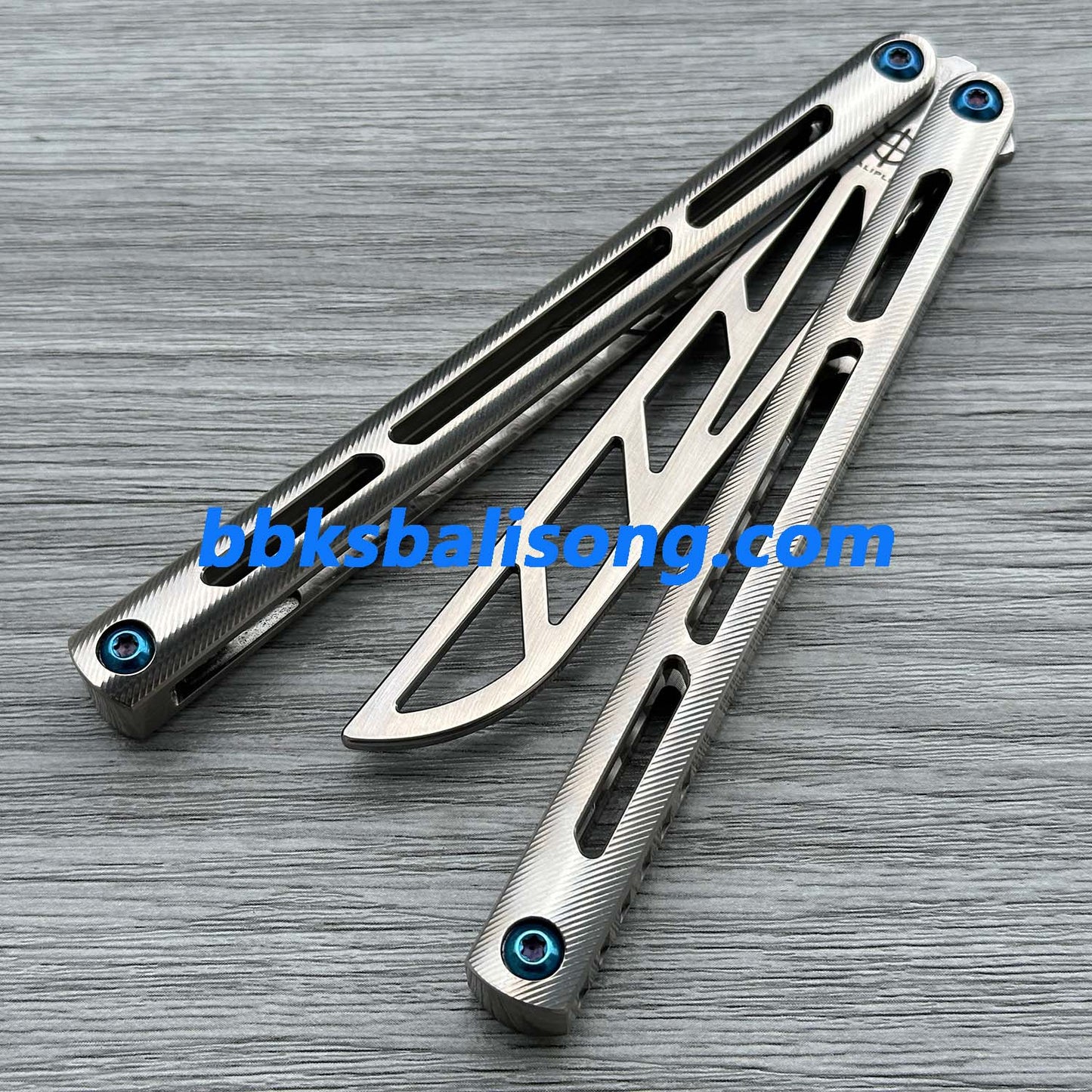 Baliplus Tsunami V4 Balisong Clone Titanium Handle Bushings System