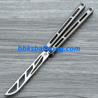 Baliplus Tsunami V4 Balisong Clone Titanium Handle Bushings System