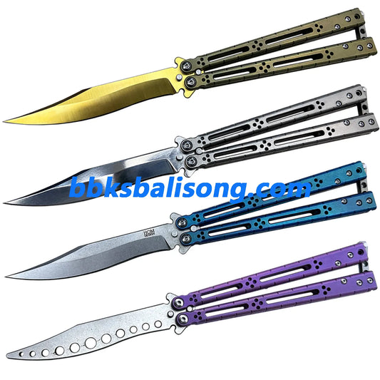 Theone Titanium HOM Basilisk Balisong Clone BBKSbalisong