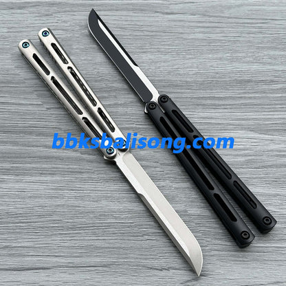 Baliplus Tsunami V4 Balisong Clone Titanium Handle Bushings System